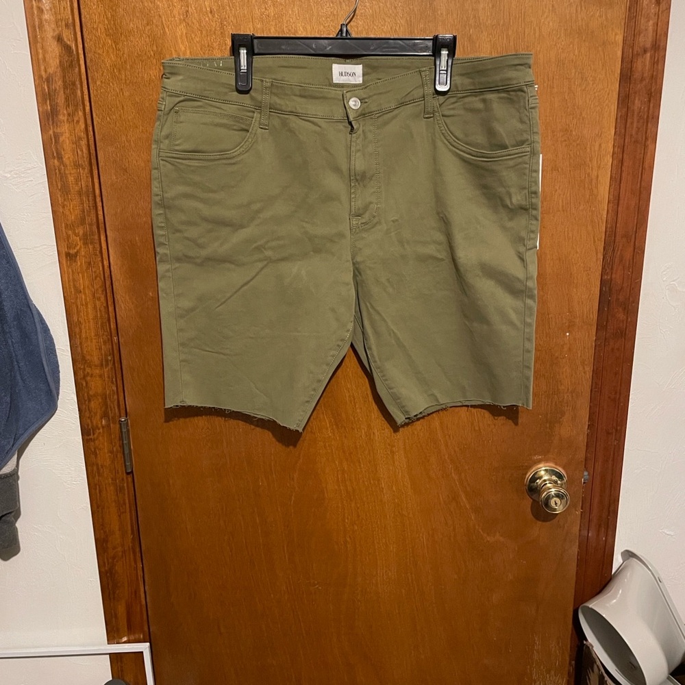 Hudson Jeans Men's Olive Jean Shorts